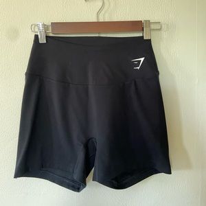 Black Gymshark Spandex Short